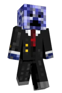 Verstekt Minecraft avatar full body