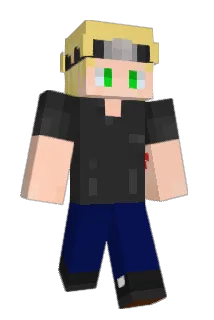 Vert Minecraft avatar full body