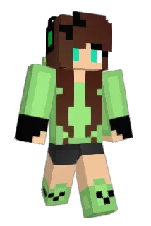 VeruGamer Minecraft avatar full body