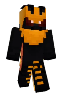 Vespidzed Minecraft avatar full body