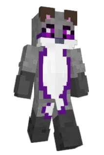 VexDaFoxx Minecraft avatar full body