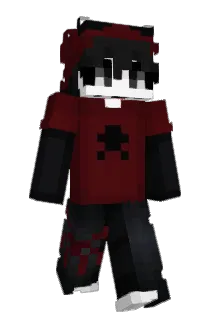 VexisNoir Minecraft avatar full body