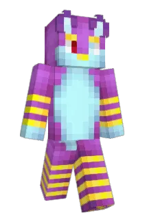 VexyFluff Minecraft avatar full body
