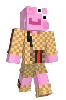 Vhio Minecraft avatar full body
