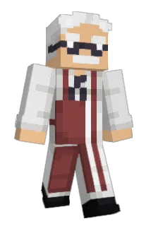 VicTheChicken Minecraft avatar full body