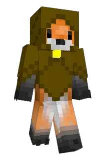 VicTheFoxyGamer Minecraft avatar full body