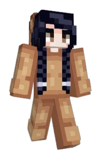 Vicktress Minecraft avatar full body