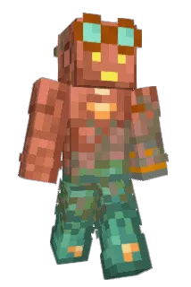 Victrecated Minecraft avatar full body