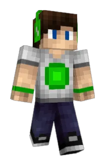 VikNair Minecraft avatar full body