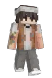 Vilbussen Minecraft avatar full body