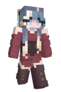 VimosaFte Minecraft avatar full body