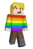 VinDaFish Minecraft avatar full body