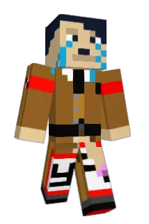 ViniThePooh Minecraft avatar full body