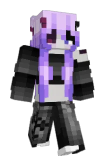 VioIet4 Minecraft avatar full body