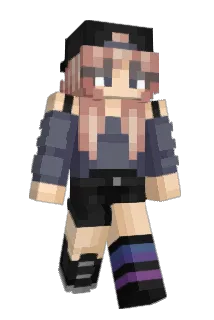 VioLet5_Rose Minecraft avatar full body