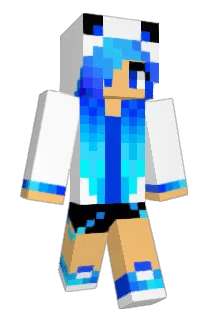 ViolaNoctem Minecraft avatar full body
