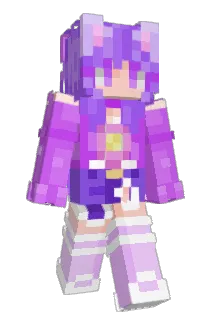 Violazora Minecraft avatar full body