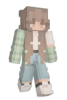 VioletB42 Minecraft avatar full body