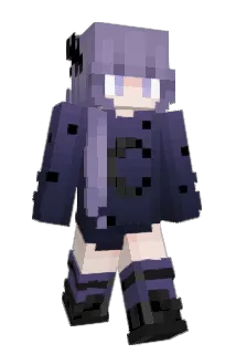 VioletFires Minecraft avatar full body