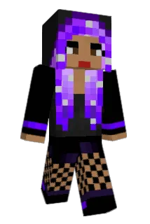 VioletGrim Minecraft avatar full body