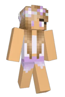 VioletOrKid Minecraft avatar full body