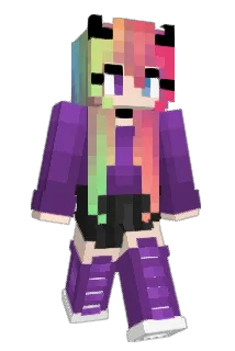 VioletSprkle Minecraft avatar full body