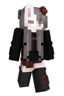Violet_val Minecraft avatar full body