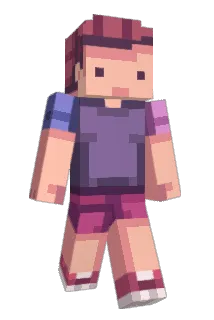Violruina Minecraft avatar full body