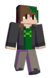 Virescent Minecraft avatar full body