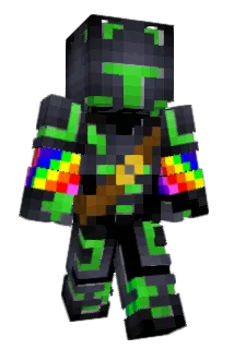ViridianKnight7 Minecraft avatar full body