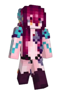 Virjix Minecraft avatar full body