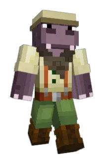 Virtahepu Minecraft avatar full body