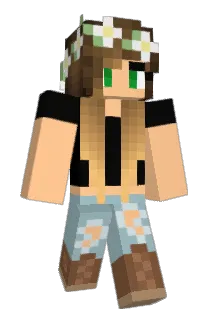 VirtualGoddess Minecraft avatar full body