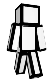Virtueel Minecraft avatar full body