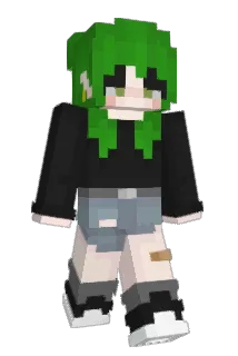Virturella Minecraft avatar full body