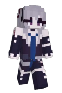 VirusASV Minecraft avatar full body
