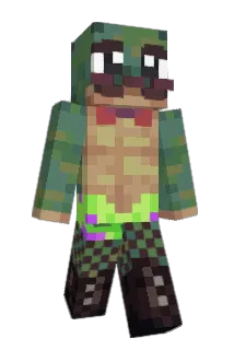 Virusflauschi Minecraft avatar full body