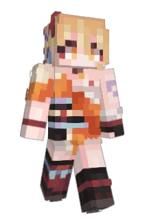 Visfarix Minecraft avatar full body