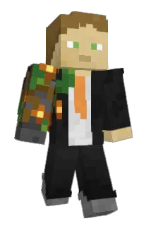 VitSan Minecraft avatar full body