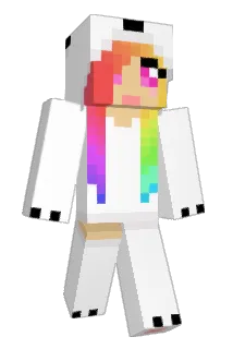 VixDiamond Minecraft avatar full body