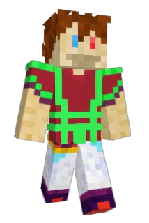 Vixlback Minecraft avatar full body