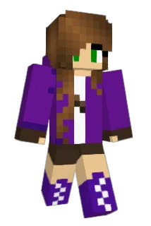 VixsterPlays Minecraft avatar full body