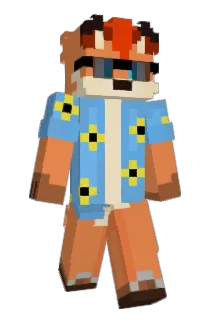 Vixxs Minecraft avatar full body