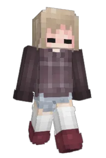 VlNNI Minecraft avatar full body