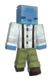 Vlaking Minecraft avatar full body
