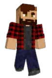 Vocalward Minecraft avatar full body