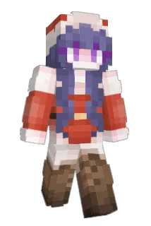 Vocaphelia Minecraft avatar full body