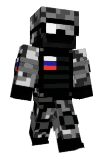 Vodkaaaa Minecraft avatar full body