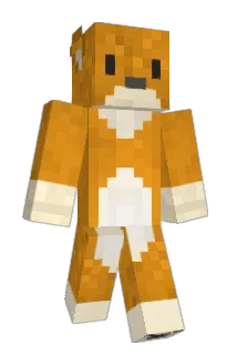 Vogelhund Minecraft avatar full body