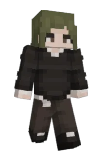 VoidLain Minecraft avatar full body